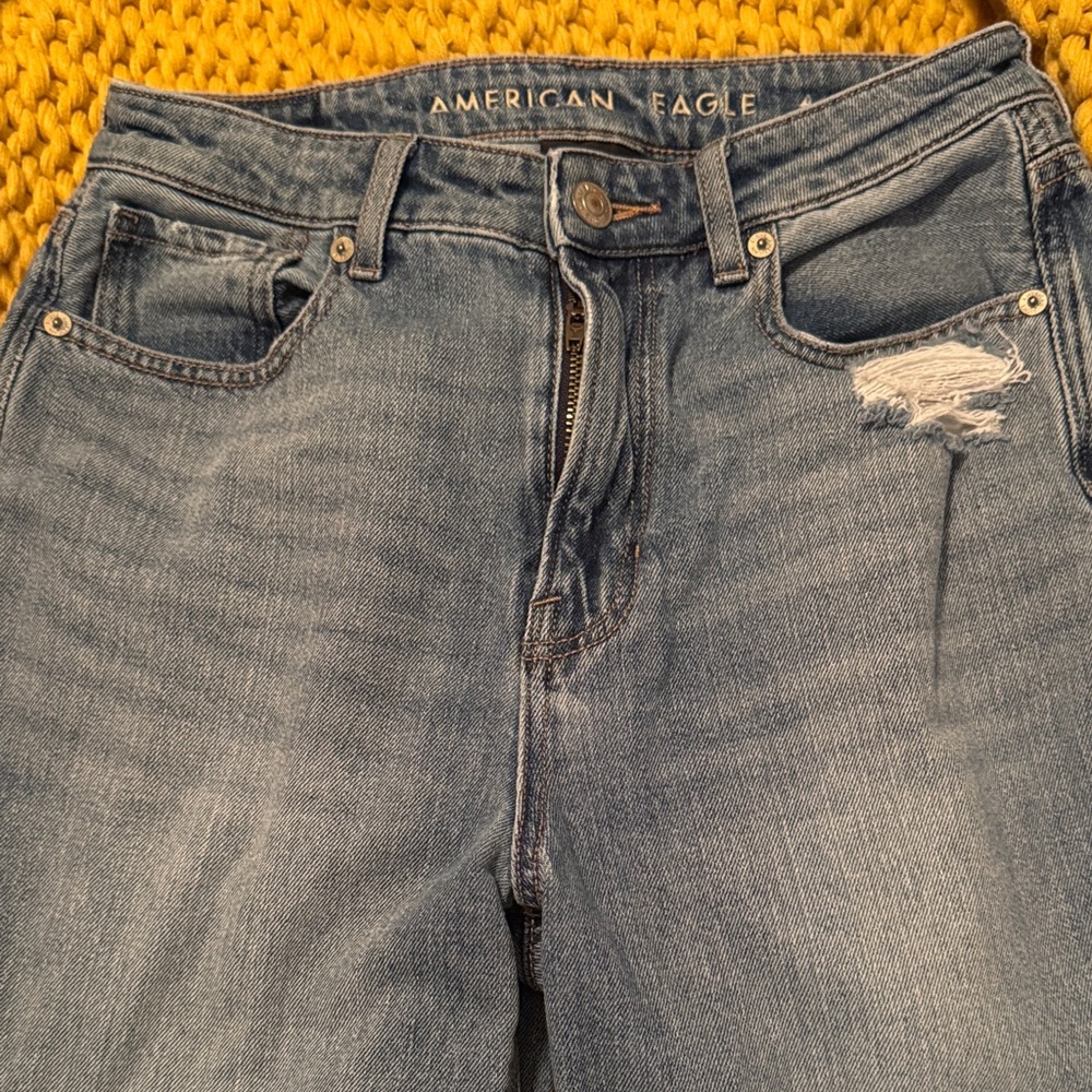 American Eagle Outfitters Dark Wash Jeans - Picture 3 of 7